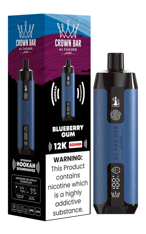 al fakher blueberry gum