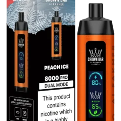 al fakher peach ice