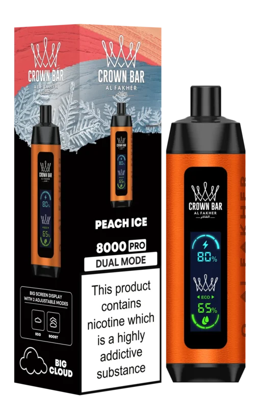 al fakher peach ice
