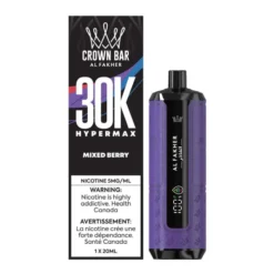 Al Fakher Crown Bar 30k HyperMax - Mixed Berry