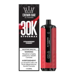Al Fakher Crown Bar 30k HyperMax - Strawberry Cherry