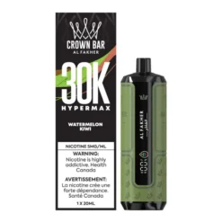 Al Fakher Crown Bar 30k HyperMax - Watermelon Kiwi